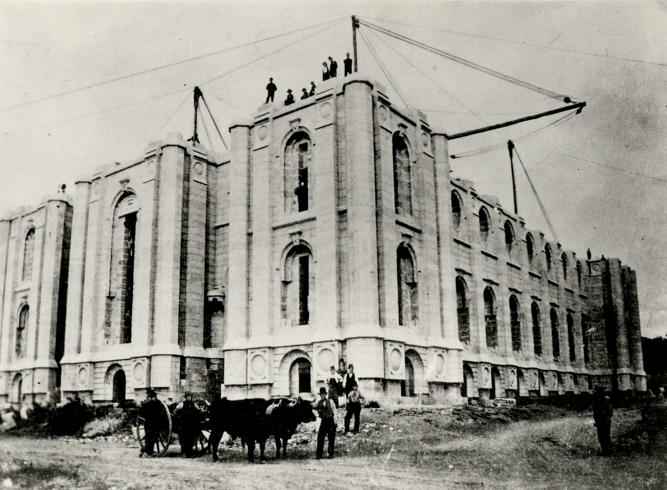Salt Lake Temple 1870 1880