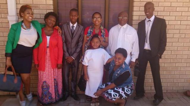 South Africa Mayor Makanda family2014